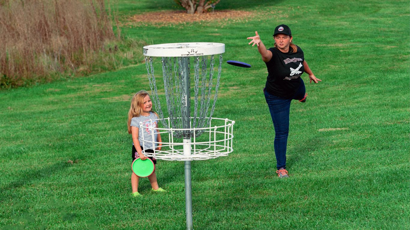 Disc golf course in Williamsfield.