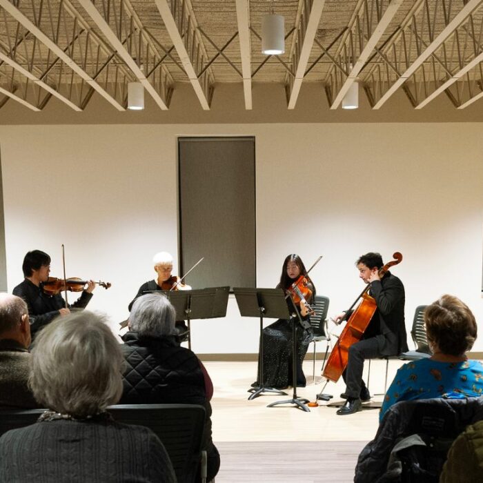 Knox-Galesburg Symphony performance in their the new Symphony Center.